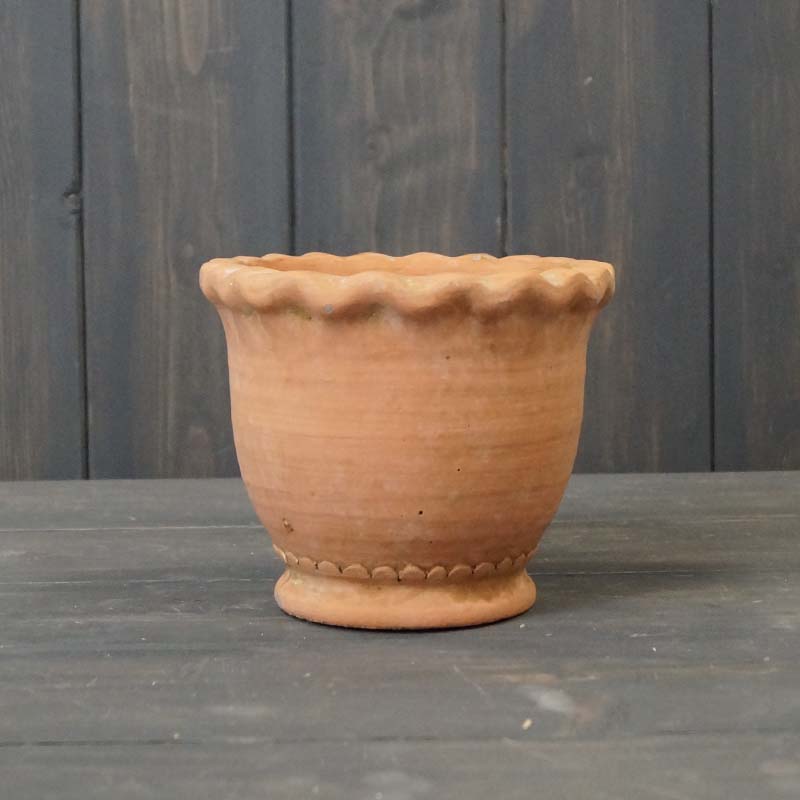 Terracotta Cement Pot (D13.2cm) detail page